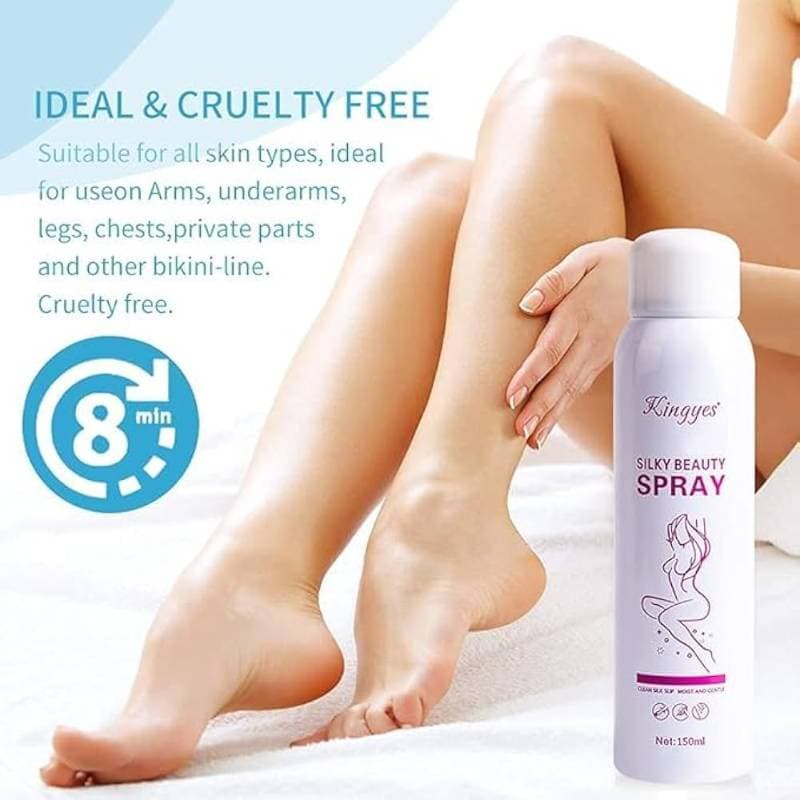 Kingyes Silky Beauty Hair Removal Spray 150ml thumbnail 2