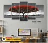 5 Panel Wall Canvas #Code-C70