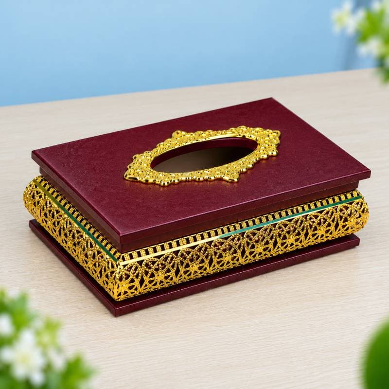 Royal Tissue Box(Golden)