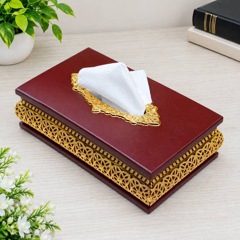 Royal Tissue Box(Golden) thumbnail 3