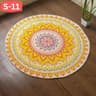 SunFlower Type Jute Rug FloorMat-3Feet