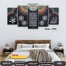 Islamic wall Canvas Code: C10