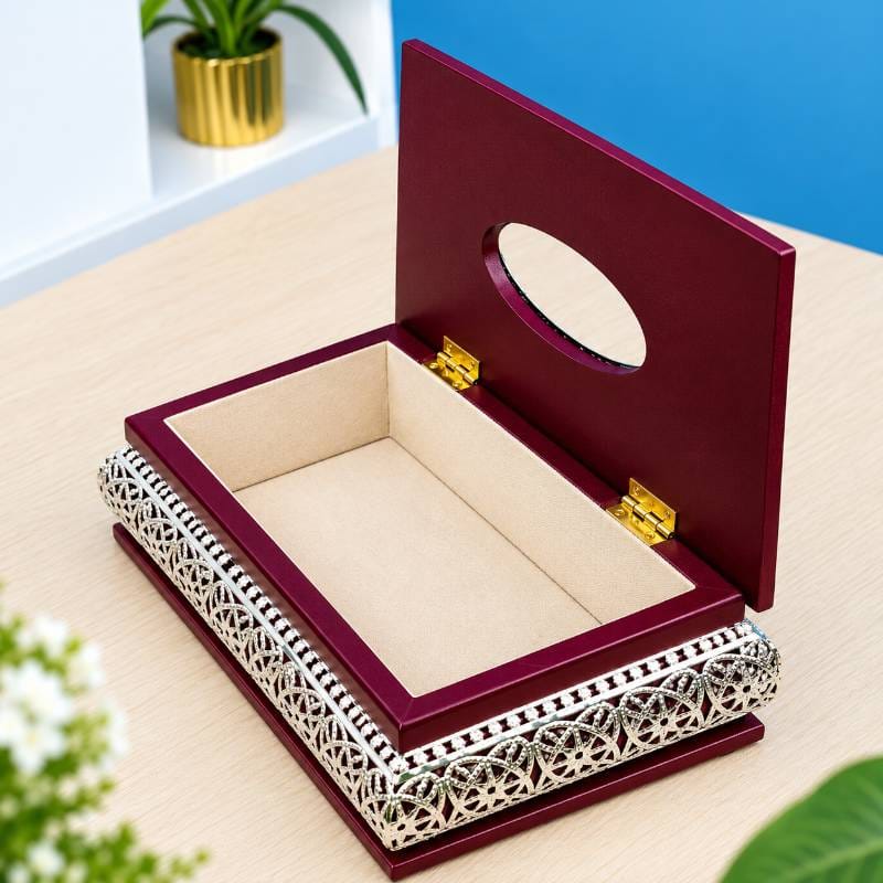 Royal Tissue Box(Silver)