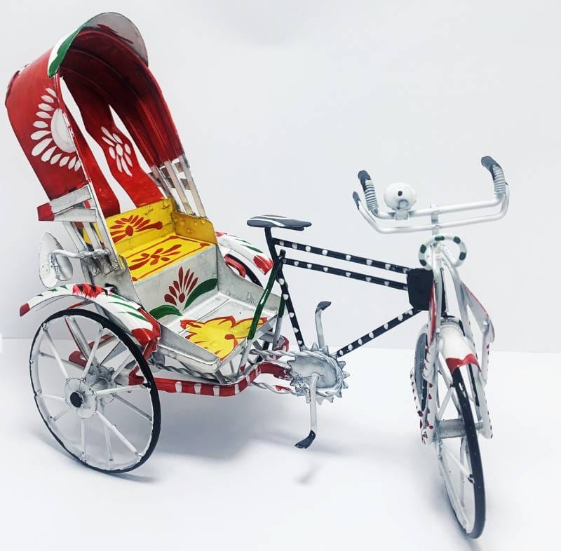 Hand Painted Traditional Rickshaw